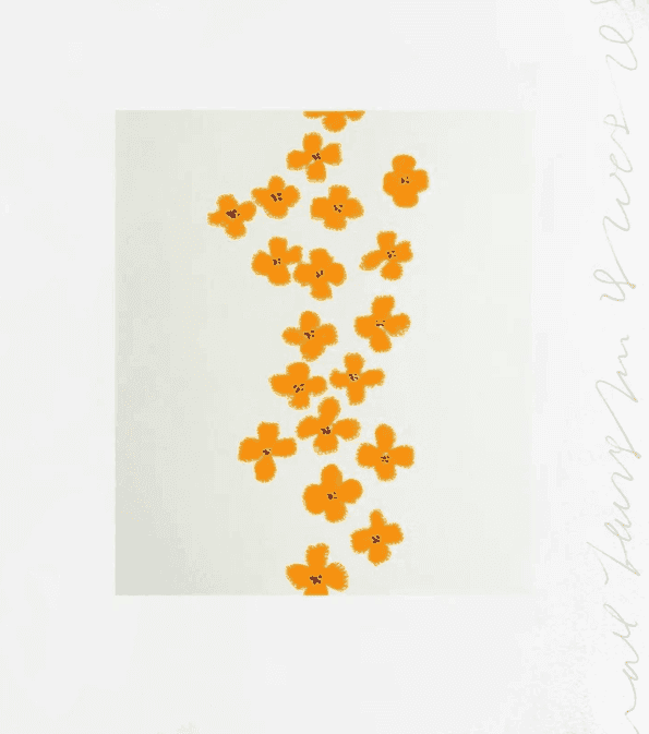 Donald Sultan, ‘Wallflower 13’, 2008, Print, Screenprint on paper, null, Numbered