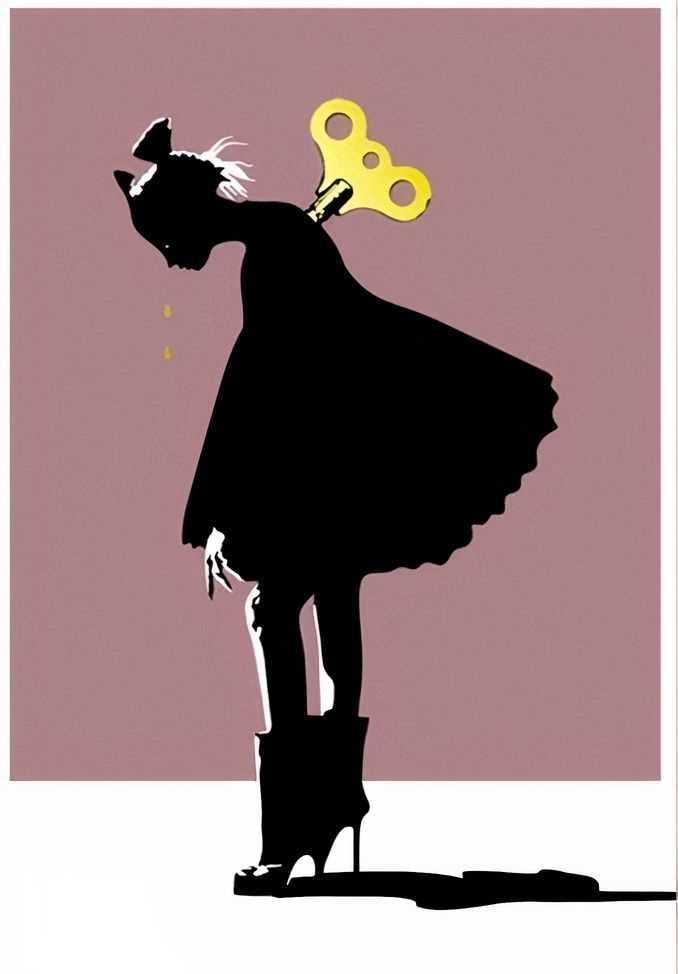 Eelus, ‘Wound Up & Let Down (Brown)’, 06-12-2011, Print, 3 colours including metallic gold on Somerset White 300gm, Self-released, Numbered