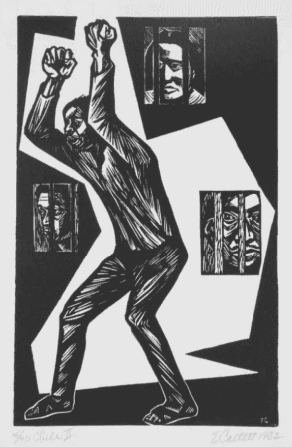 Elizabeth Catlett, ‘Chile I’, 1980, Print, Linocut, null,