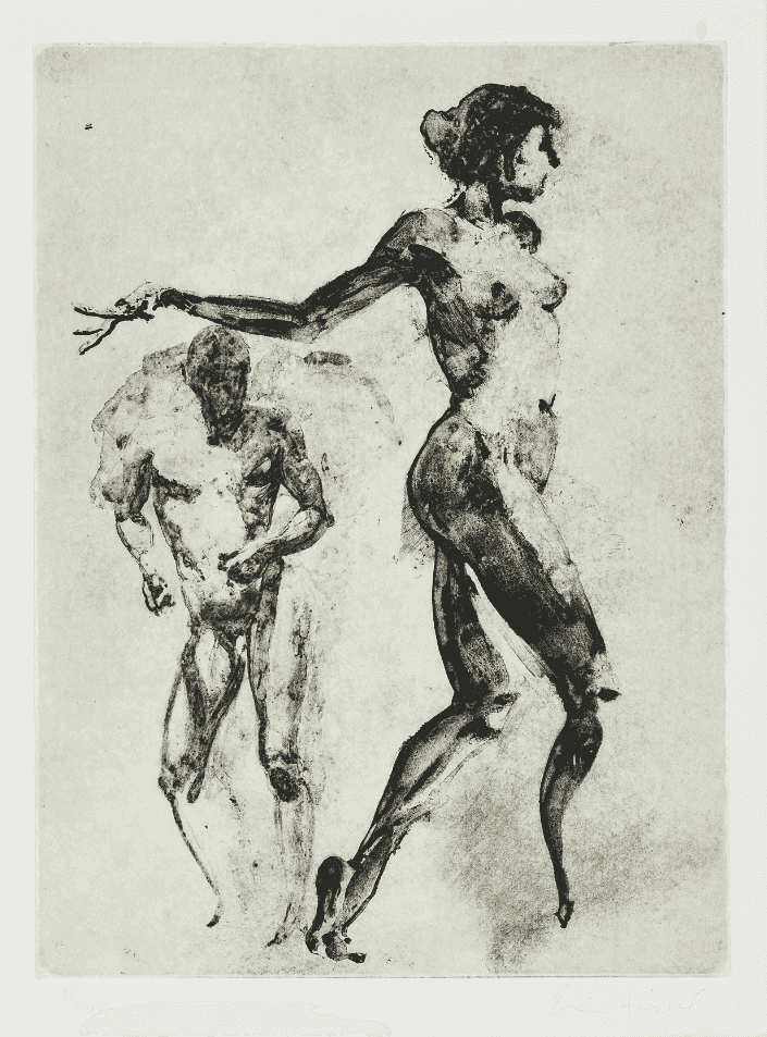 Eric Fischl, ‘Dancers’, 1994, Print, Etching, aquatint, null, Numbered