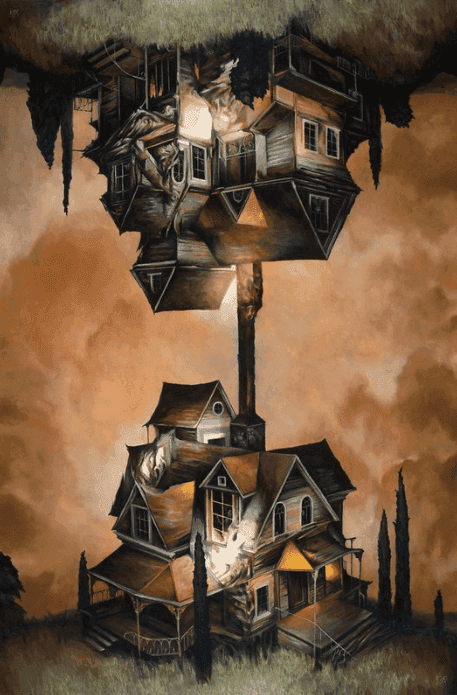 Esao Andrews, ‘Cabins’, 2014, Print, Fine art print on Museo Portfolio Rag Paper, null, Numbered