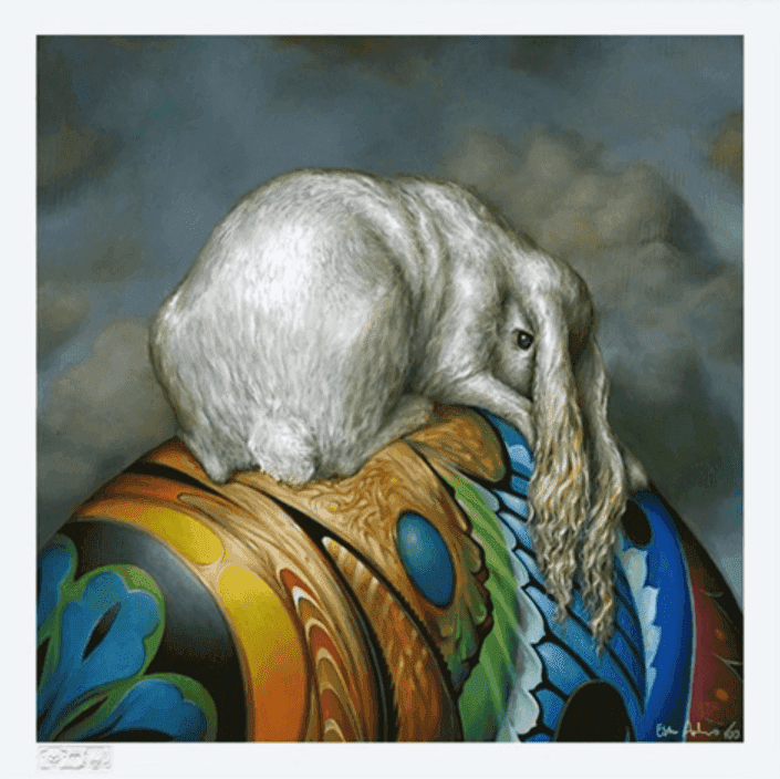 Esao Andrews, ‘Spring Hare’, 2011, Print, Giclee Print, null, Numbered