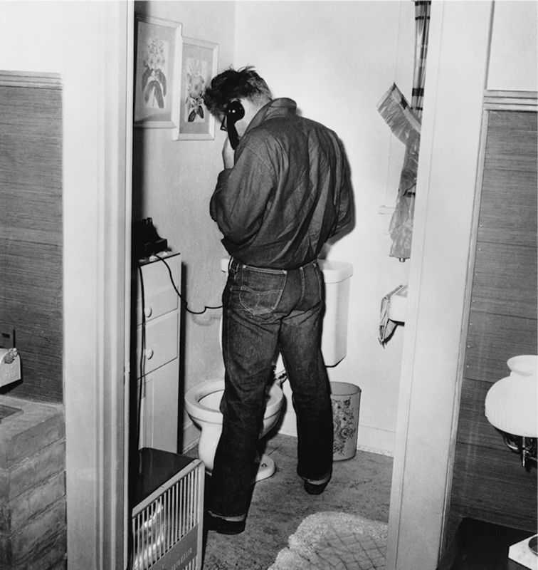 Frank Worth, ‘James Dean Multi-tasking’, 1955, Photography, Fine art print, null,