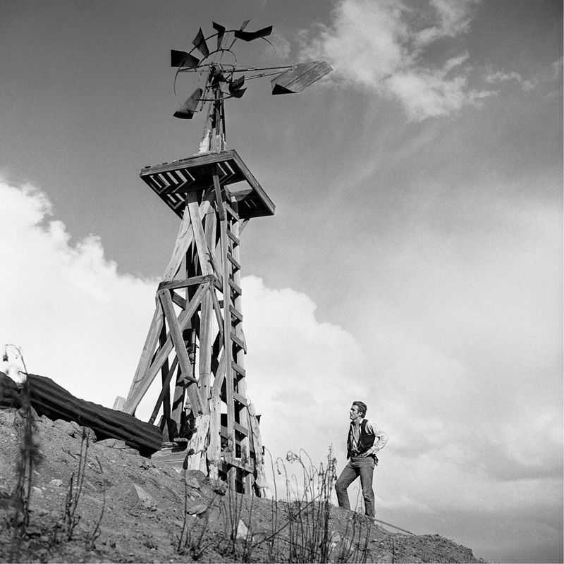Frank Worth, ‘James Dean with Windmill in Giant’, 1955, Photography, Fine art print, null,