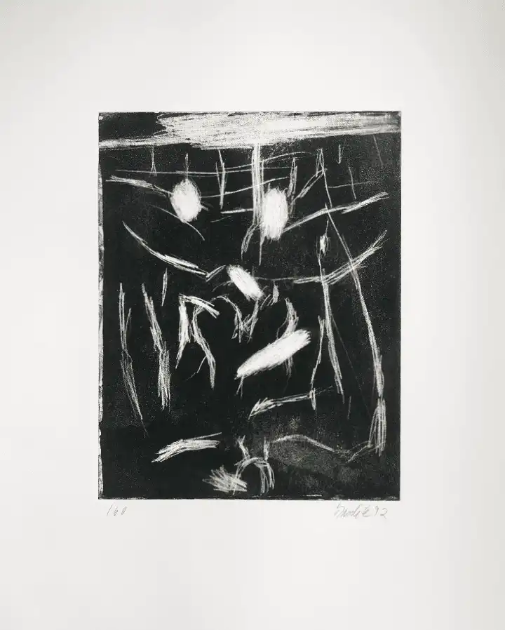 Georg Baselitz, ‘Rimbaud’, 1992, Print, Aquatint on rag paper, Galerie Klüser, Numbered, Dated