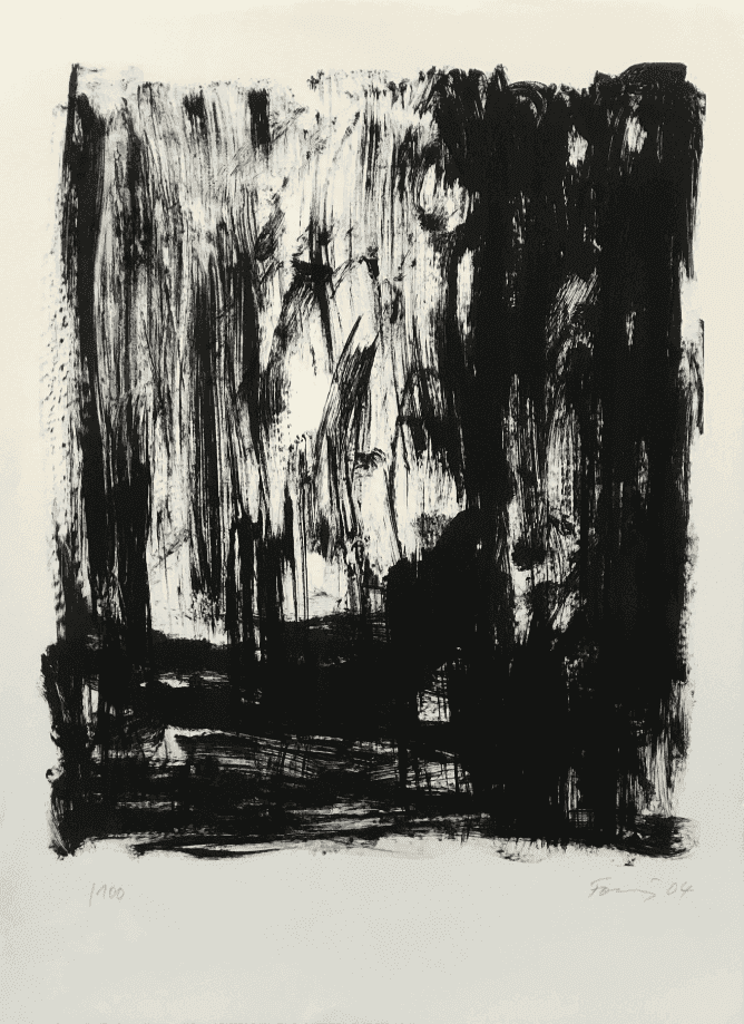 Gunther Forg, ‘Hommage aan Jan Hoet’, 2004, Print, Lithograph, null, Numbered