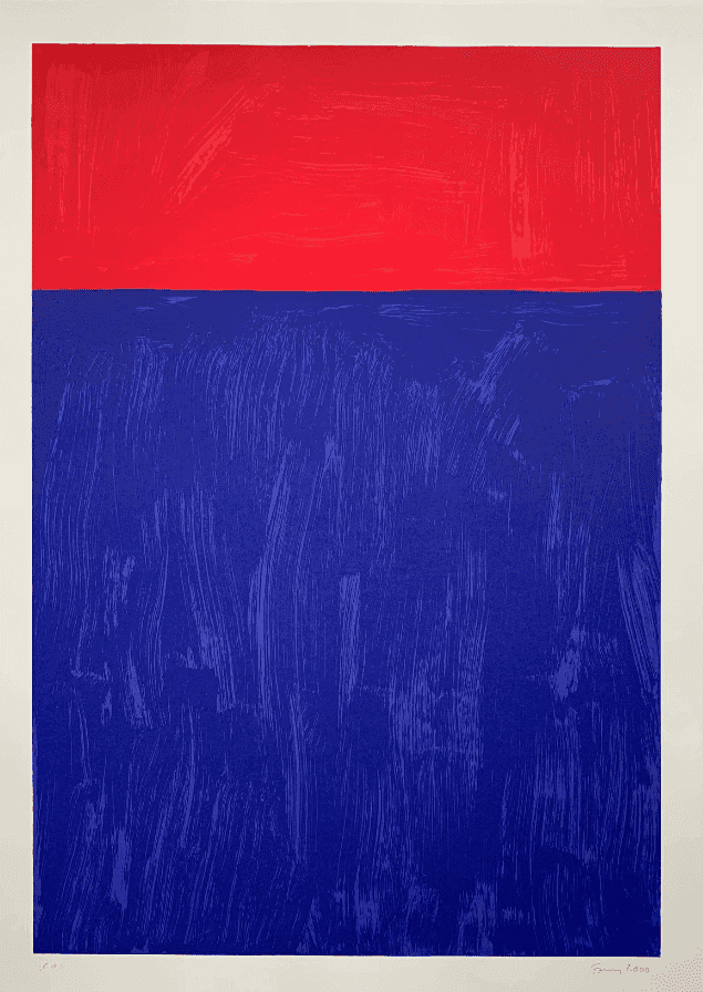 Gunther Forg, ‘Ohne Titel III’, 2000, Print, Original silkscreen, null, Numbered, Dated