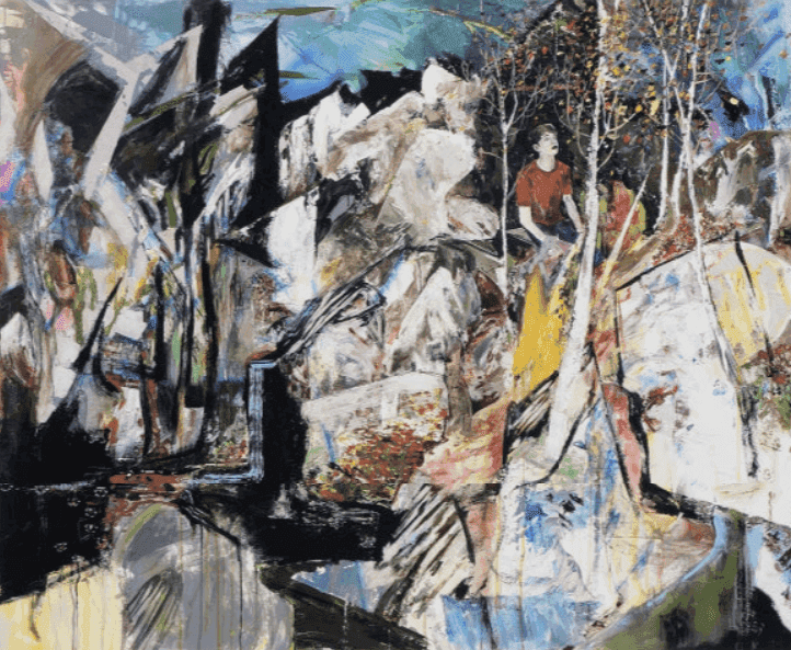 Hernan Bas, ‘The Boy Who Fell For The Fall’, 2013, Print, Digital print on 100% cotton fine art paper, Perrotin, Numbered