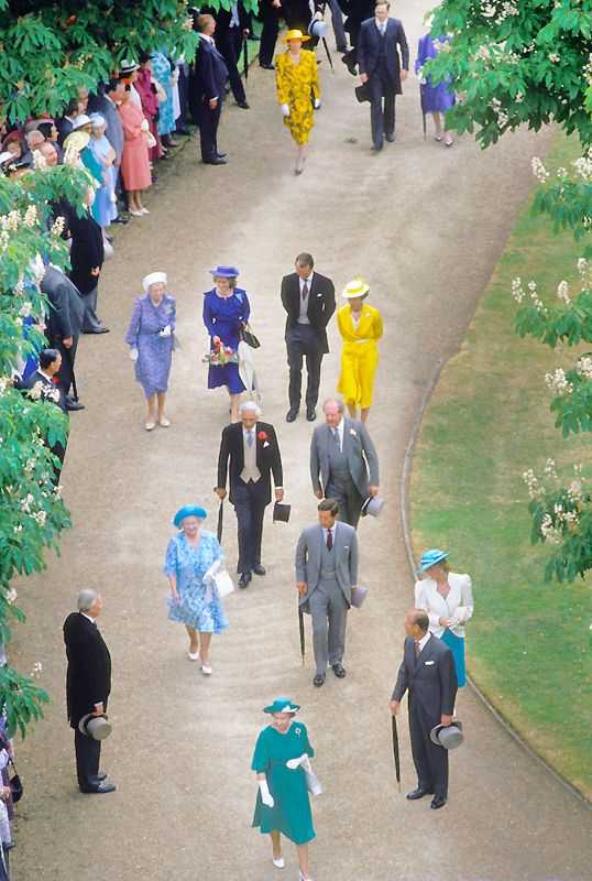 Homer Sykes, ‘Royal Garden Procession’, 1980, Photography, Archival Pigment print, null,