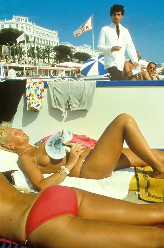 Homer Sykes, ‘Sunbathing At Cannes’, 1980, Photography, Archival Pigment print, null,