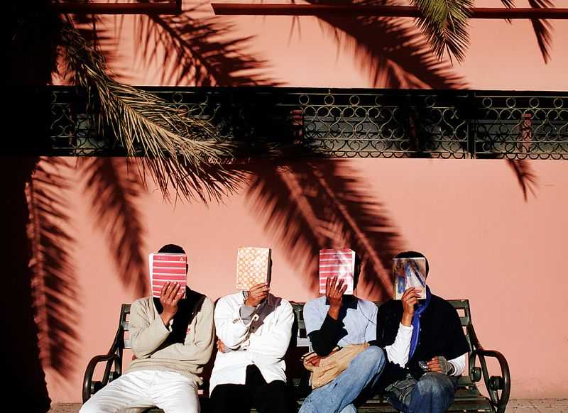 Homer Sykes, ‘Well Read’, 2007, Photography, Archival Pigment print, null,
