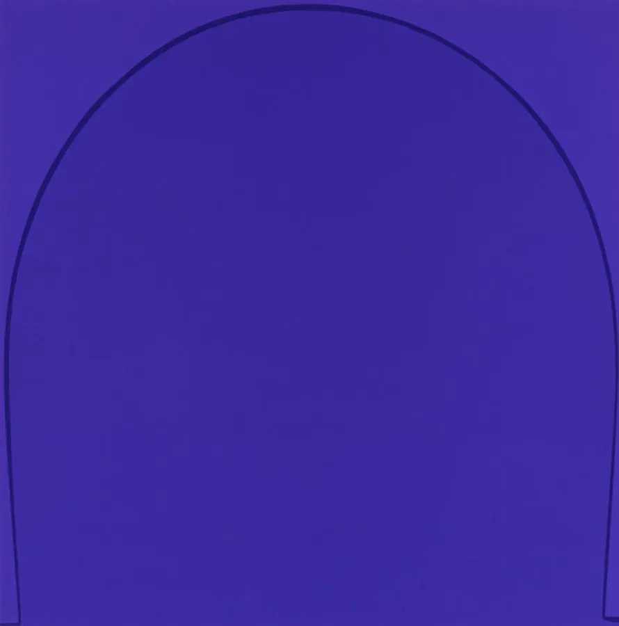 Ian Davenport, ‘Three Arches : Blue’, 2005, Print, Screenprint on Somerset Satin 410 gsm Tub sized paper, null, Numbered
