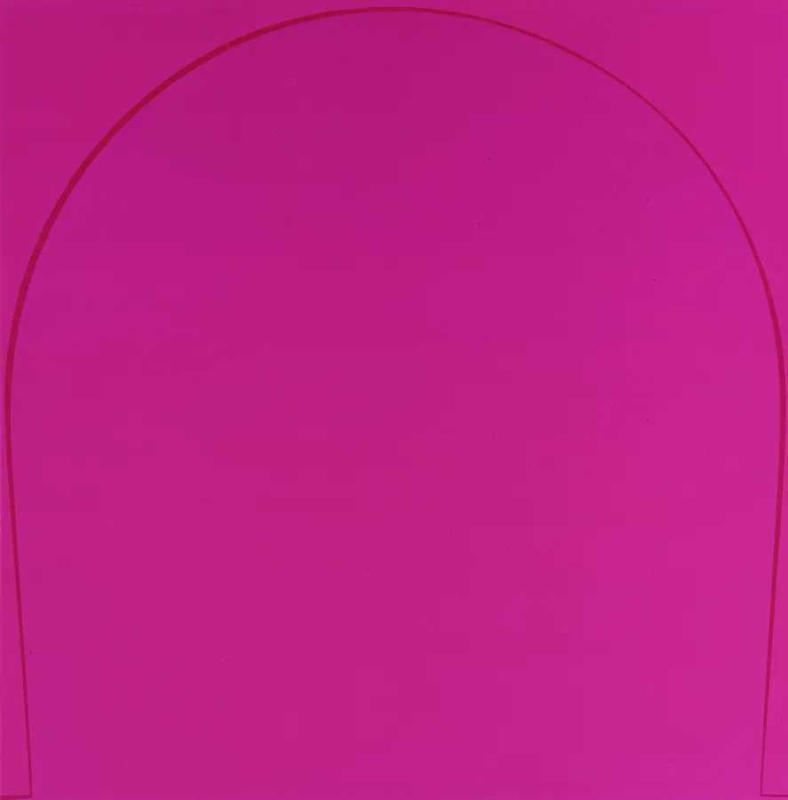 Ian Davenport, ‘Three Arches : Magenta’, 2005, Print, Screenprint on Somerset Satin 410 gsm Tub sized paper, null, Numbered