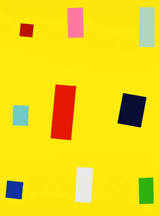 Imi Knoebel, ‘Gelbe Fahne’, 1999, Print, Screenprint on rag paper, null,