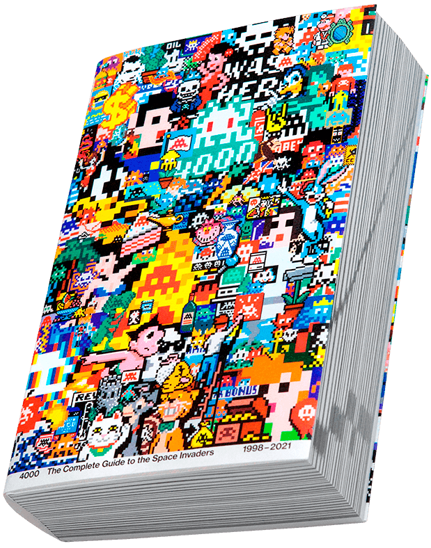 Invader, ‘4000 The complete guide to the Space Invaders 1998 2021’, 2023, Book, 1024 page book, Self-released,