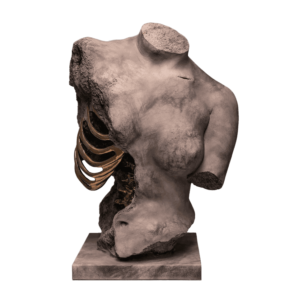 Jack Of The Dust, ‘Venus & Gaddi - Marble’, 2024, Sculpture, Cast Resin Sculpture, null, Numbered, Handfinished