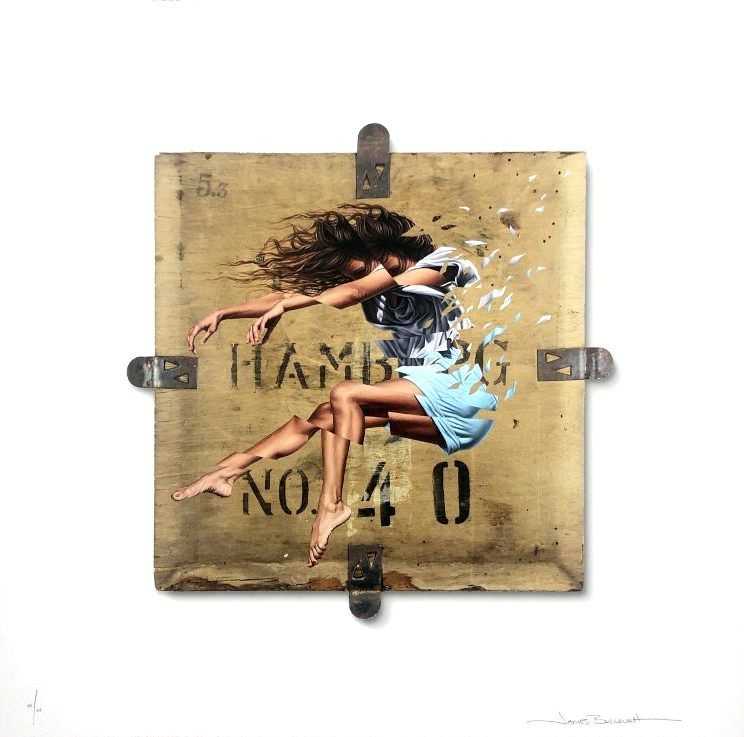 James Bullough, ‘Thin Air’, 2019, Print, Archival Pigment Print On 300 gsm Somerset Paper, Classic Nouveau, Numbered