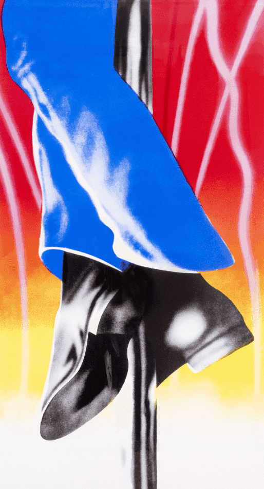 James Rosenquist, ‘Expo '67 Mural - Firepole’, 1967, Print, 6 color lithograph on white Italia handmade paper, Universal Limited Art Editions, Numbered