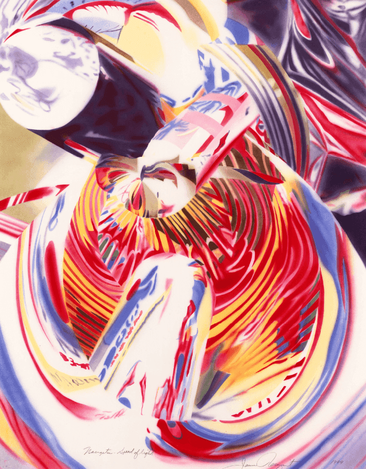 James Rosenquist, ‘Navigator’, 1999, Print, Lithograph in 8 colors on Somerset paper, Universal Limited Art Editions, Numbered, Dated