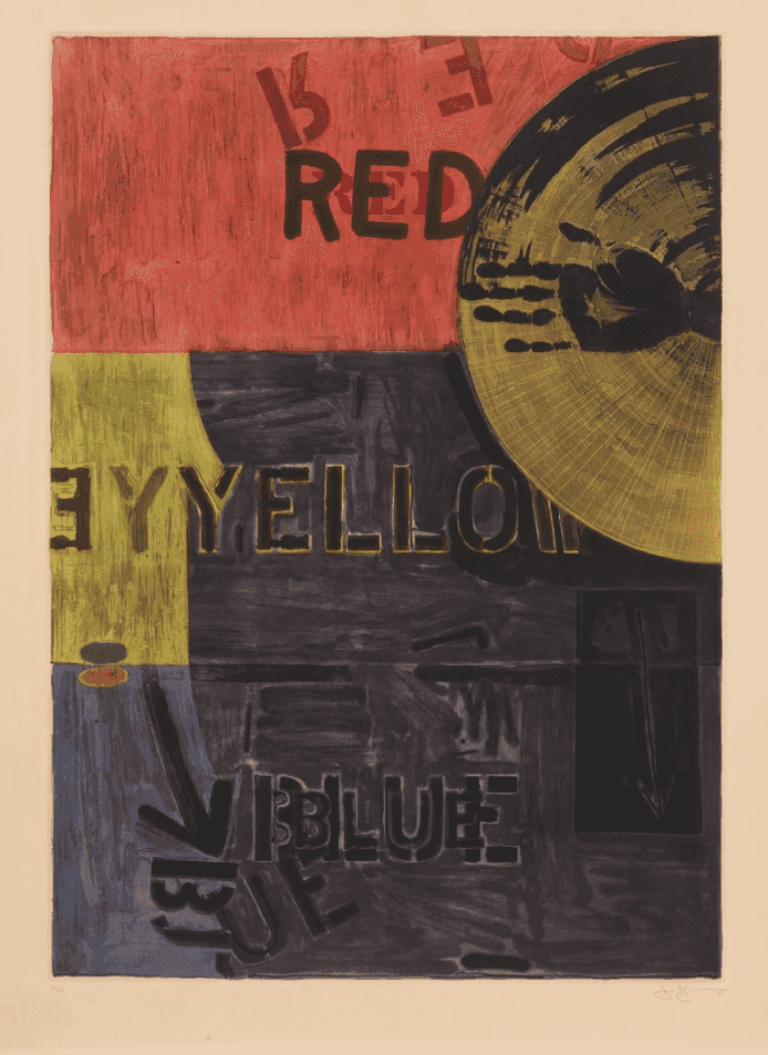 Jasper Johns, ‘Periscope’, 1981, Print, Etching and aquatint in colors, on Rives paper, null, Numbered, Dated