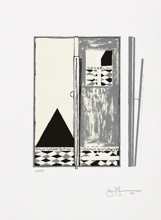 Jasper Johns, ‘Pyre II’, 2004, Print, 3 color lithograph, Gemini G.E.L., Numbered, Dated