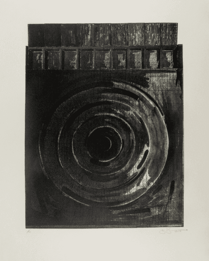 Jasper Johns, ‘Target with Plaster Casts’, 1990, Print, Drypoint, etching and aquatint, Petersburg Press, Numbered, Dated