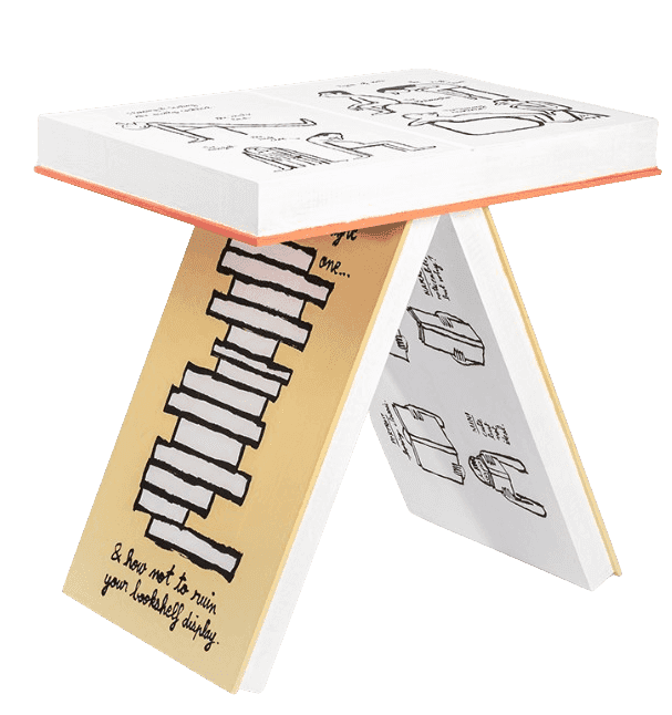 Jean Jullien, ‘TOME 1’, 2024, Collectible, Beech wood with acrylic paint, silkscreen, clear protective varnish, Case Studyo, Numbered
