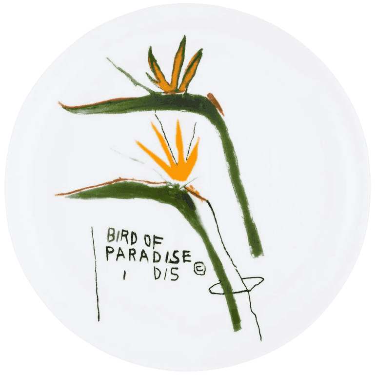 Jean-Michel Basquiat, ‘Artist Plate Project 2025 (Jean-Michel Basquiat)’, 2025, Collectible, Fine bone china, Atelier Eighty Eight,