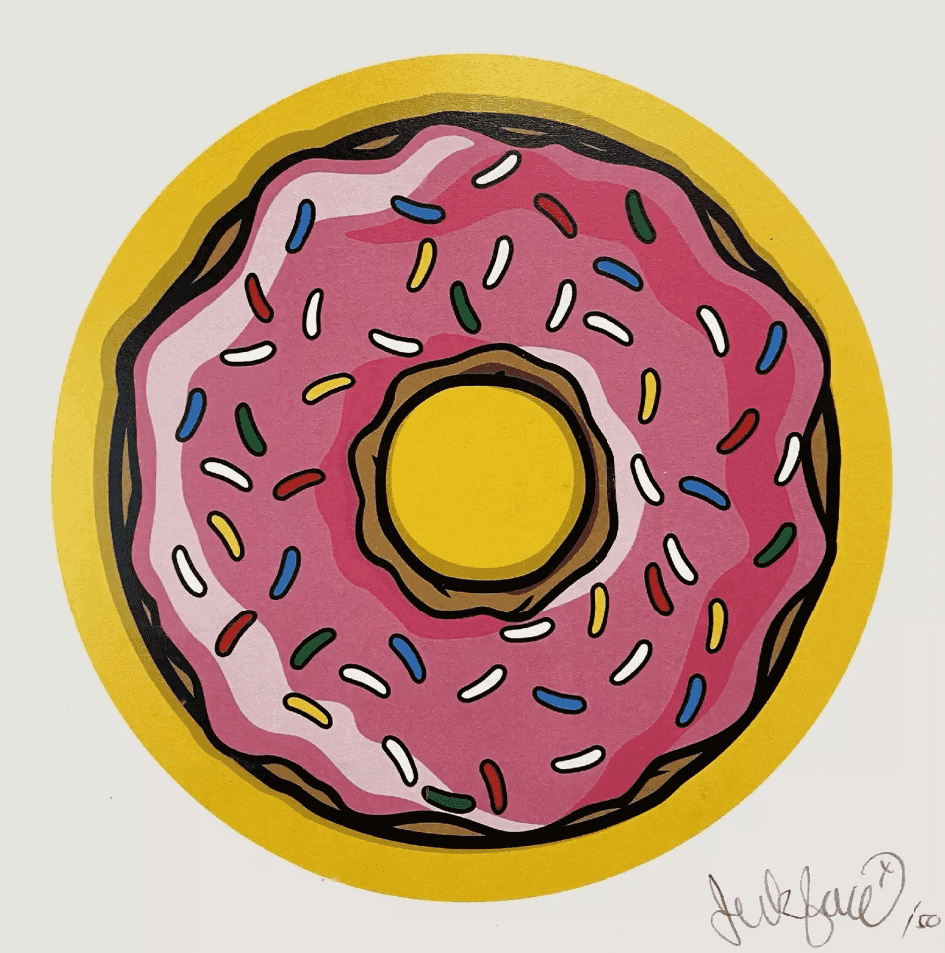 Jerkface, ‘Donut’, 2017, Print, Screenprint on paper, null, Numbered