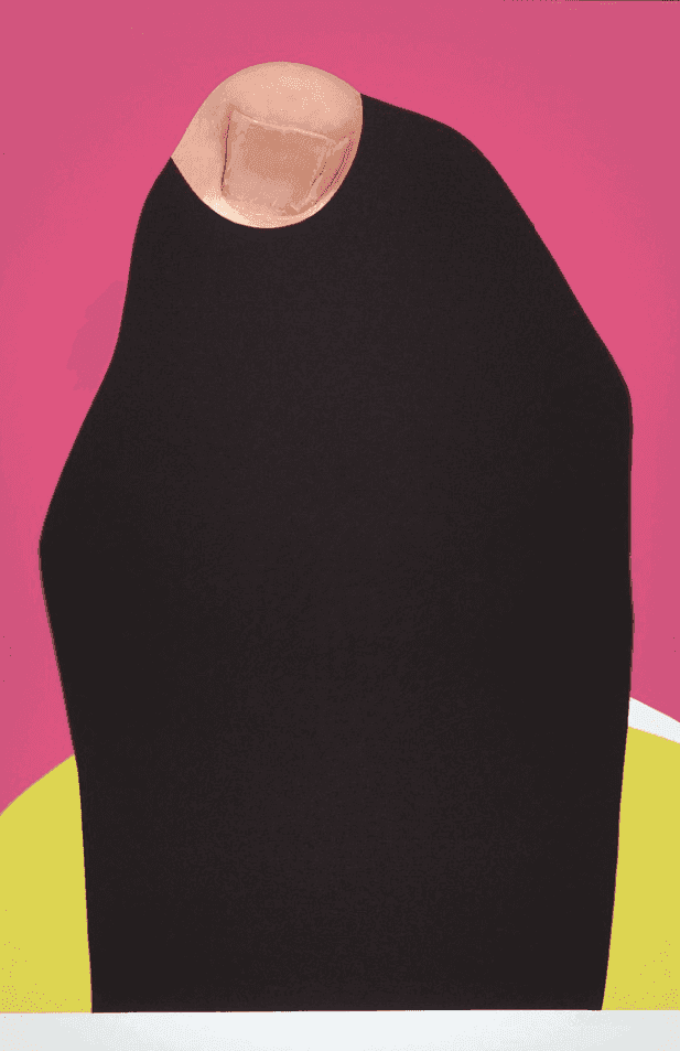 John Baldessari, ‘Kim’, 2010, Print, 8 color screenprint with paper and fabric collage, Gemini G.E.L., Numbered, Dated