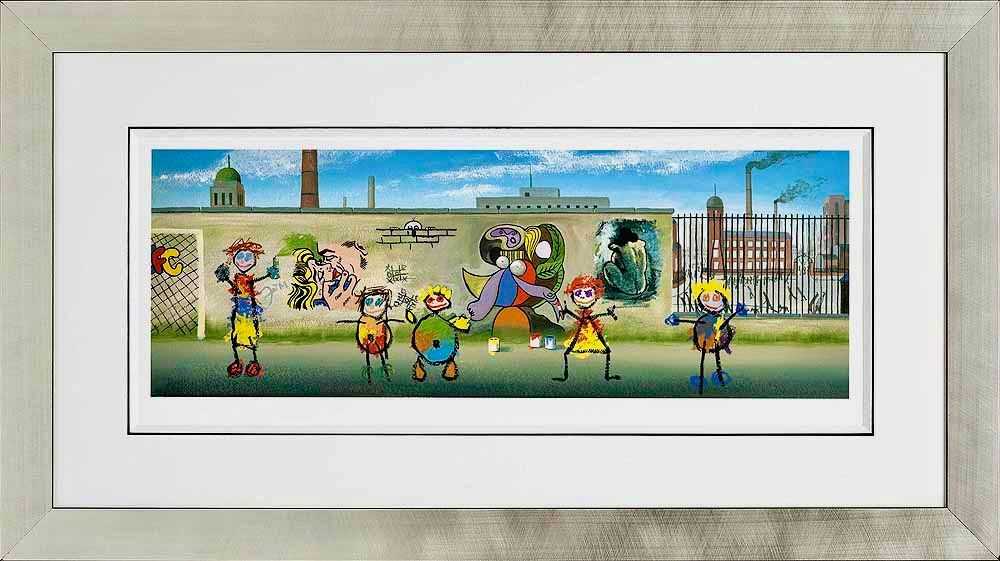 John D Wilson, ‘Wall Of Fame’, 2006, Print, Giclee on paper, Castle Fine Art, Numbered, Framed