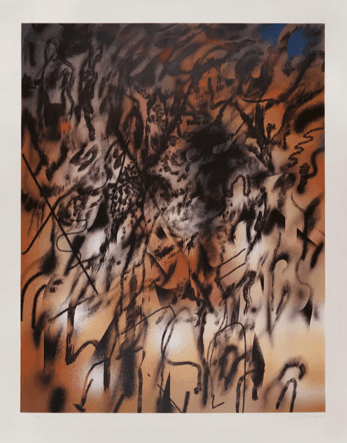 Julie Mehretu, ‘Corner of Lake and Minnehaha’, 2022, Print, Screenprint, null, Framed