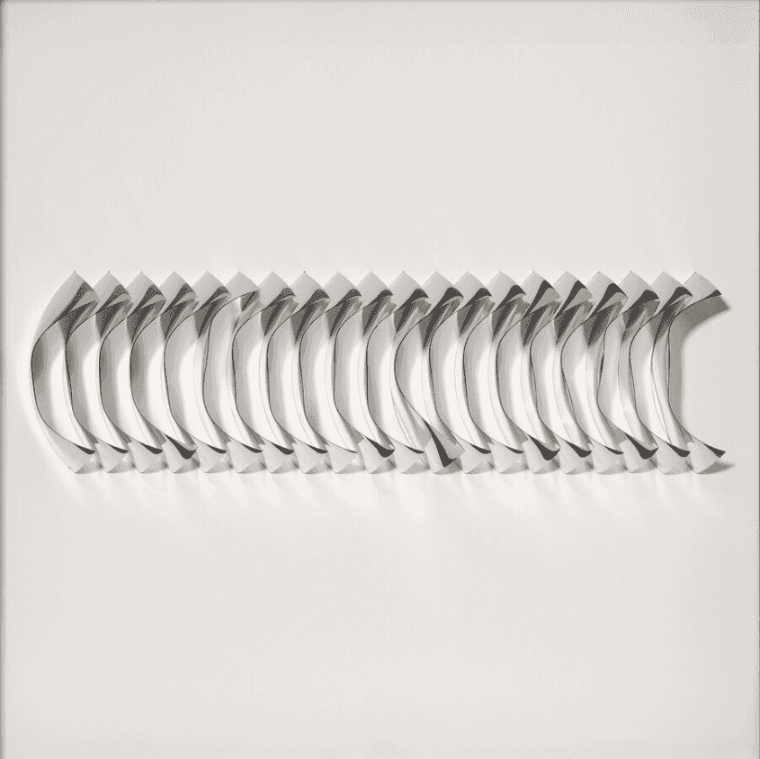 Julio Le Parc, ‘Relief XXII’, 1970, Sculpture, Chromed metal applied on board, null,