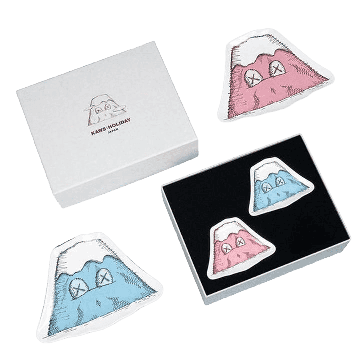 Kaws, ‘Holiday Japan Fuji Ceramic Plate Set of 4’, 2020, Collectible, Set of four ceramic plates., null,