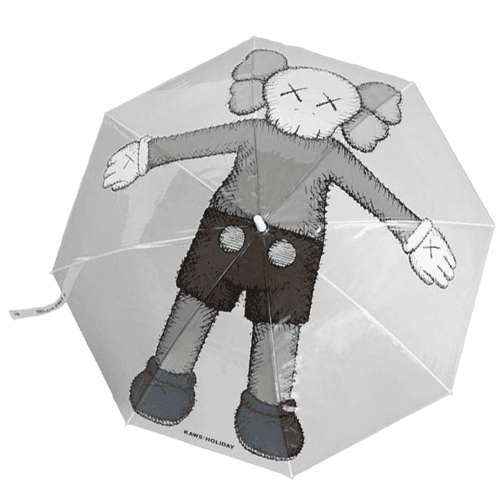 Kaws, ‘Holiday Korea Umbrella’, 2020, Collectible, High-quality white umbrella featuring a KAWS character design., null,