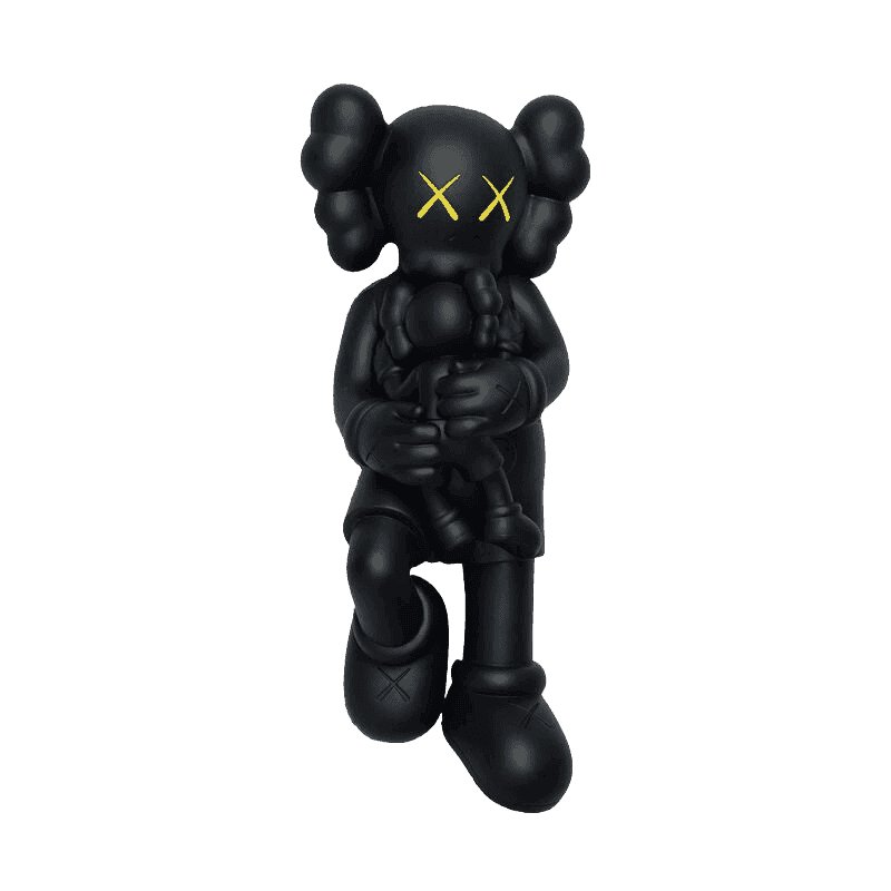 Kaws, ‘Holiday Singapore Figure (Black)’, 2021, Collectible, Painted cast-vinyl collectible art toy., null,