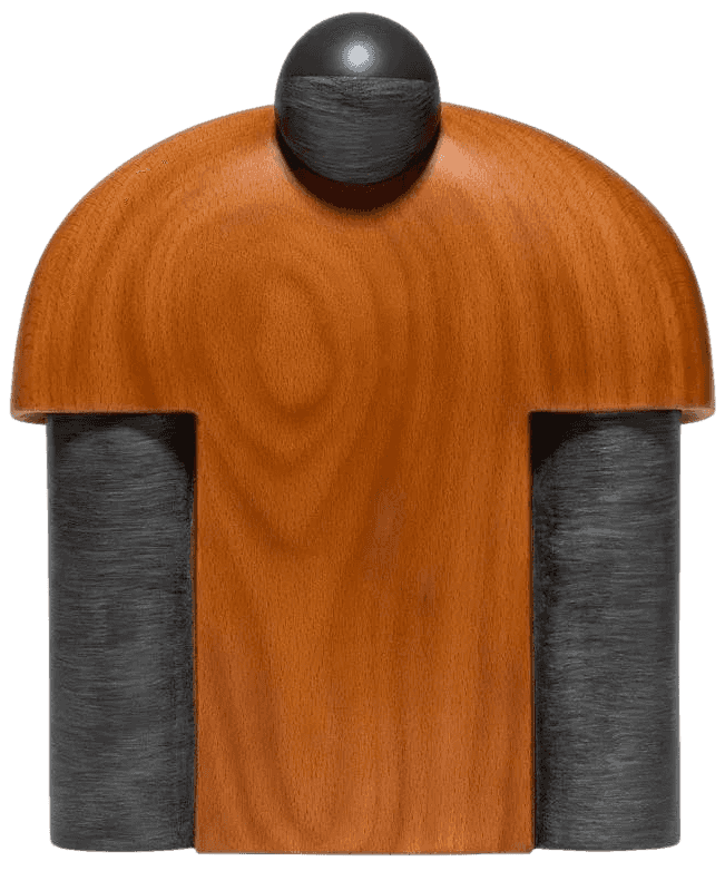 KPE Innocent, ‘The Bigger Person is a Humble Person’, 2023, Sculpture, Hand carved & painted sculpture, Flexx Lex, Numbered