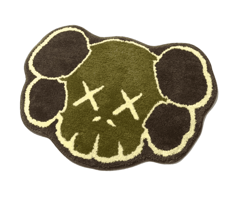 Kaws, ‘Gallery 1950 Original Fake Area Rug (Green)’, 2008, Collectible, Acrylic, null,