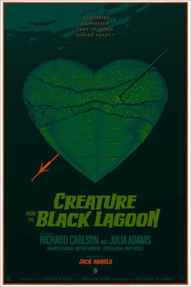 Laurent Durieux, ‘Creature From The Black Lagoon’, 2014, Print, Screen Print, Mondo, Numbered