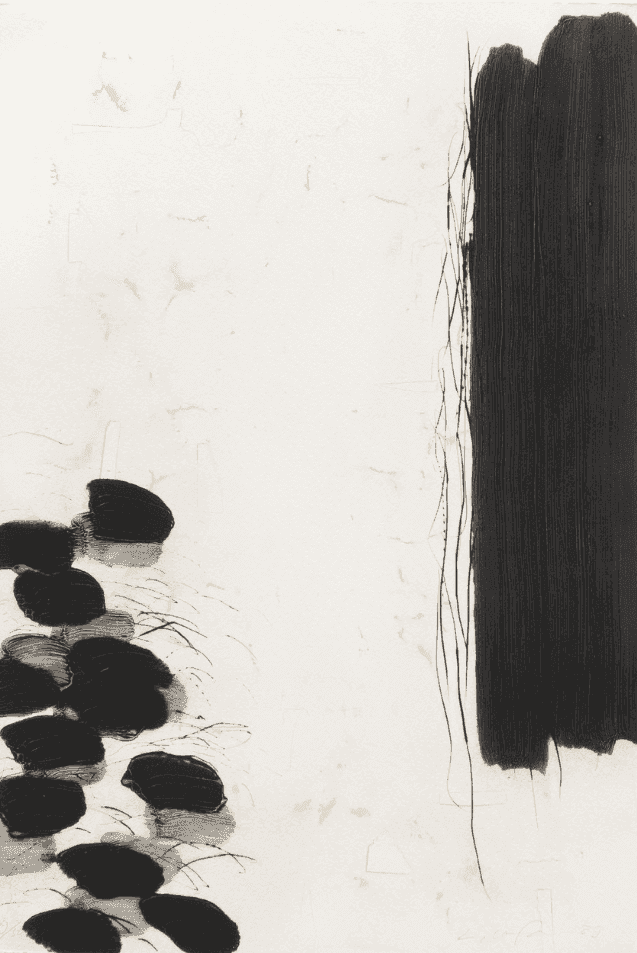Lee Ufan, ‘島より1’, 1989, Print, Carborundum, drypoint, lithograph, null,