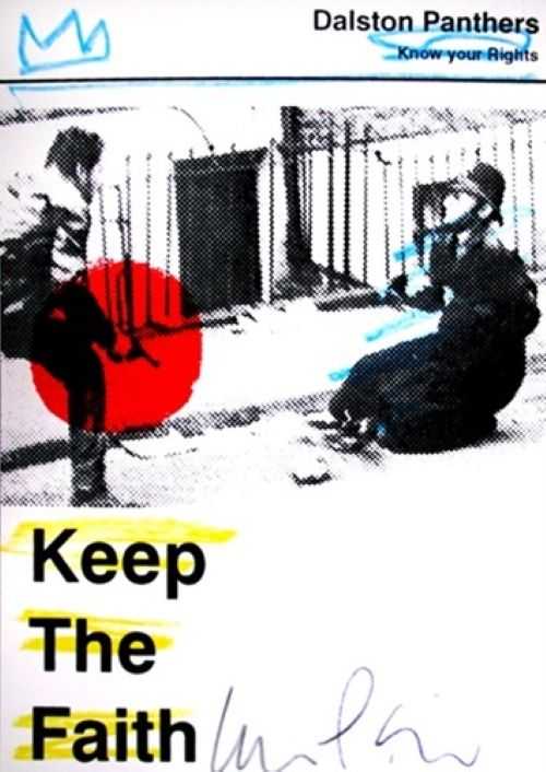 Lucas Price (Cyclops), ‘Keep The Faith’, 2010, Print, Screen Print, Brooklynite Gallery,
