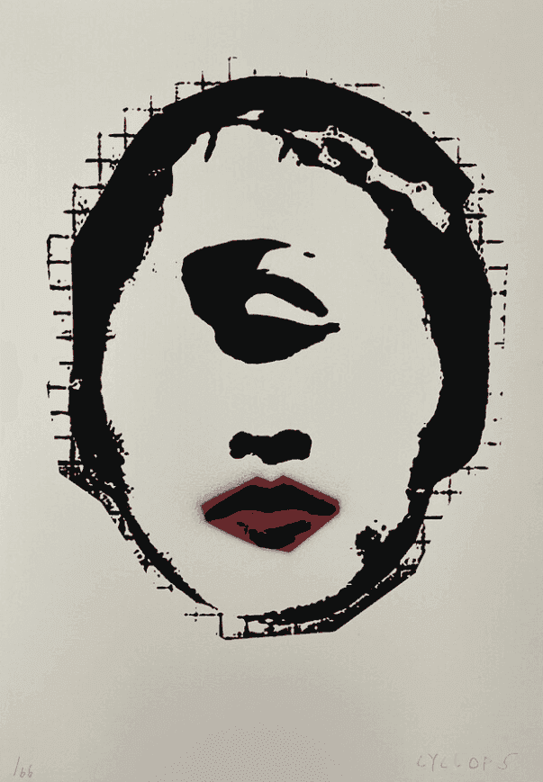 Lucas Price (Cyclops), ‘Le Masque Cycloptique’, 2007, Print, Screen Print, Camp Barbossa,