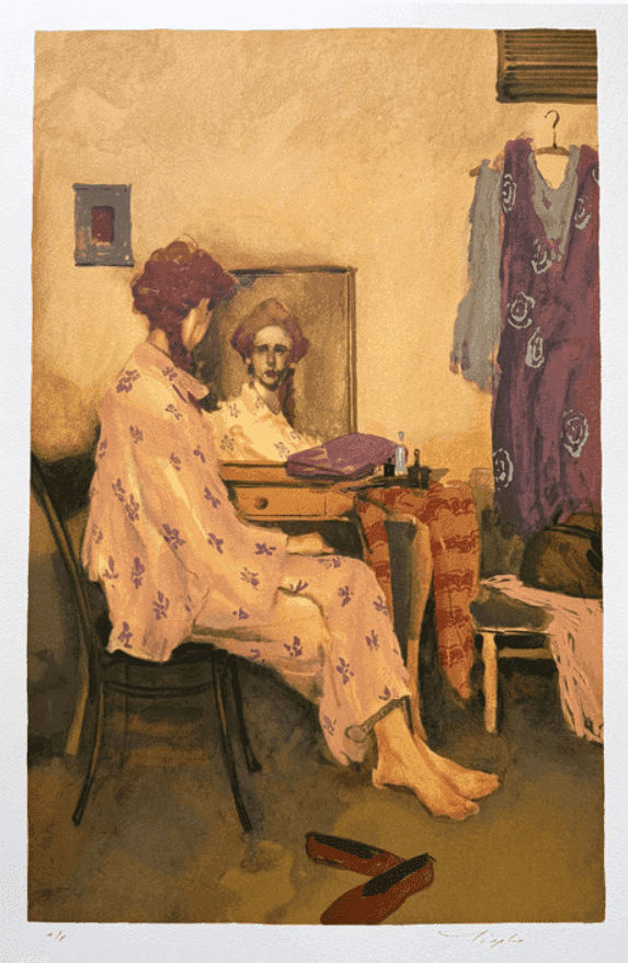 Malcolm T. Liepke, ‘The Vanity’, 1991, Print, Lithograph on Arches paper, null,