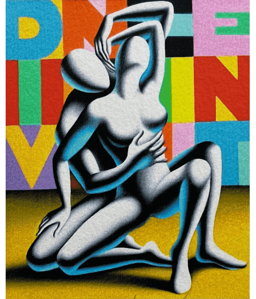 Mark Kostabi, ‘Beyond Words’, 2020, Print, Serigraph, null, Numbered