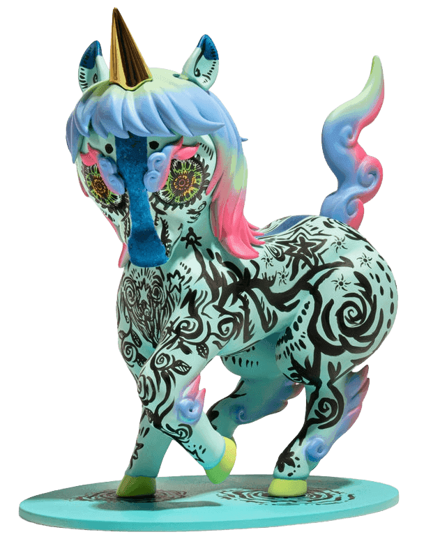Miwa Komatsu, ‘Unicorn of the Wellspring’, 2026, Sculpture, Polyresin , DDT Store, Numbered