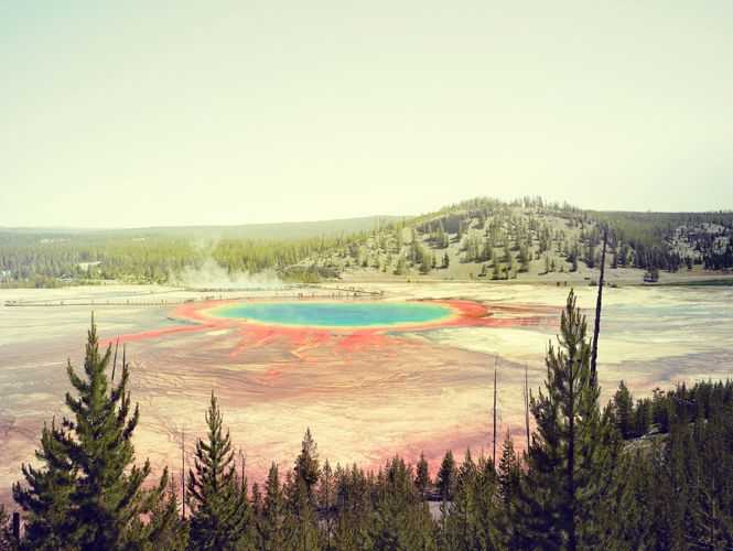 Nick Meek, ‘Prism Lake, Yellowstone, 2012 (Small)’, 2012, Print, C-Type Print, null, Numbered