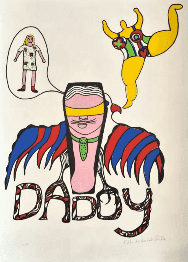 Niki de Saint Phalle, ‘Daddy’, 1973, Print, Silkscreen on paper, null, Numbered
