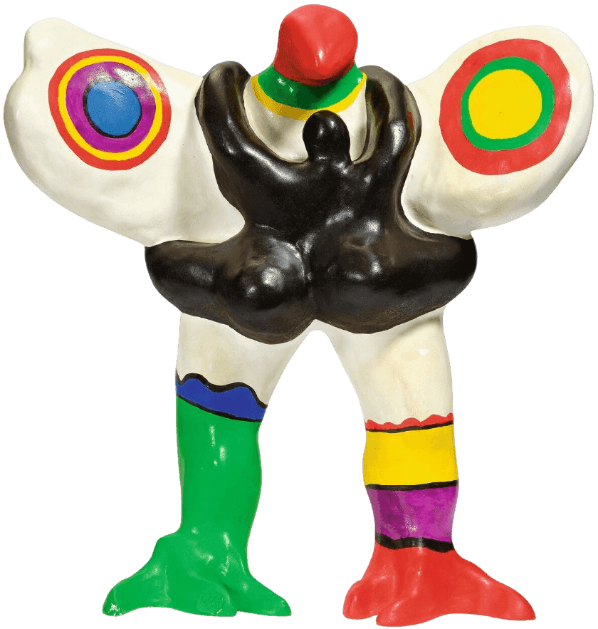 Niki de Saint Phalle, ‘L'oiseau amoureux’, 1973, Sculpture, Painted resin, null,