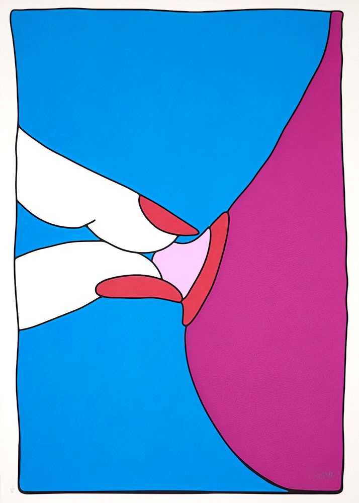 Parra, ‘Nipple Twister’, 2008, Print, Four colour screenprint on heavy weight paper, Pictures On Walls, Numbered