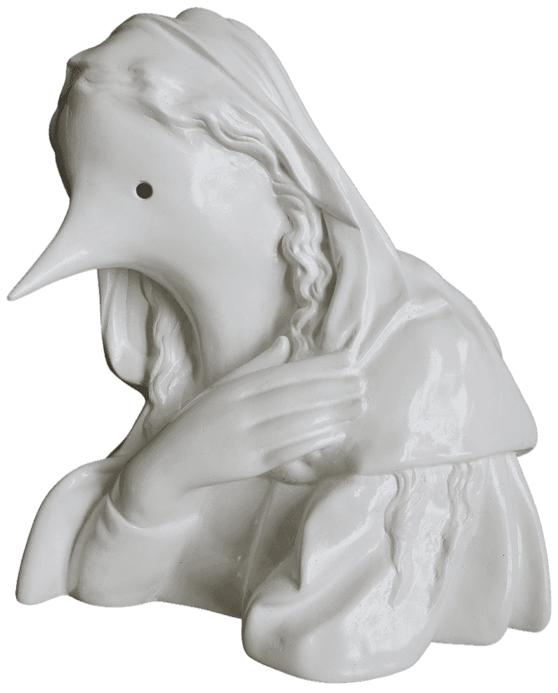 Parra, ‘Pray For Us (White)’, 2013, Sculpture, Ceramic plaster, Case Studyo, Numbered